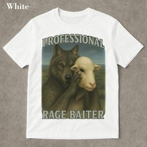 Professional Rage Baiter Funny Shirt White